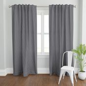 JP23 - Micro  - Art Deco Checked Stripe in Charcoal and Light Grey 