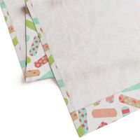 Bandaids - Large - Mint, Raspberry