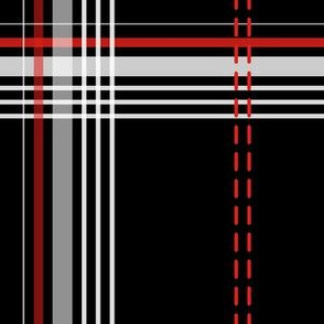 GTI tartan Sticker by DESIGN jaag