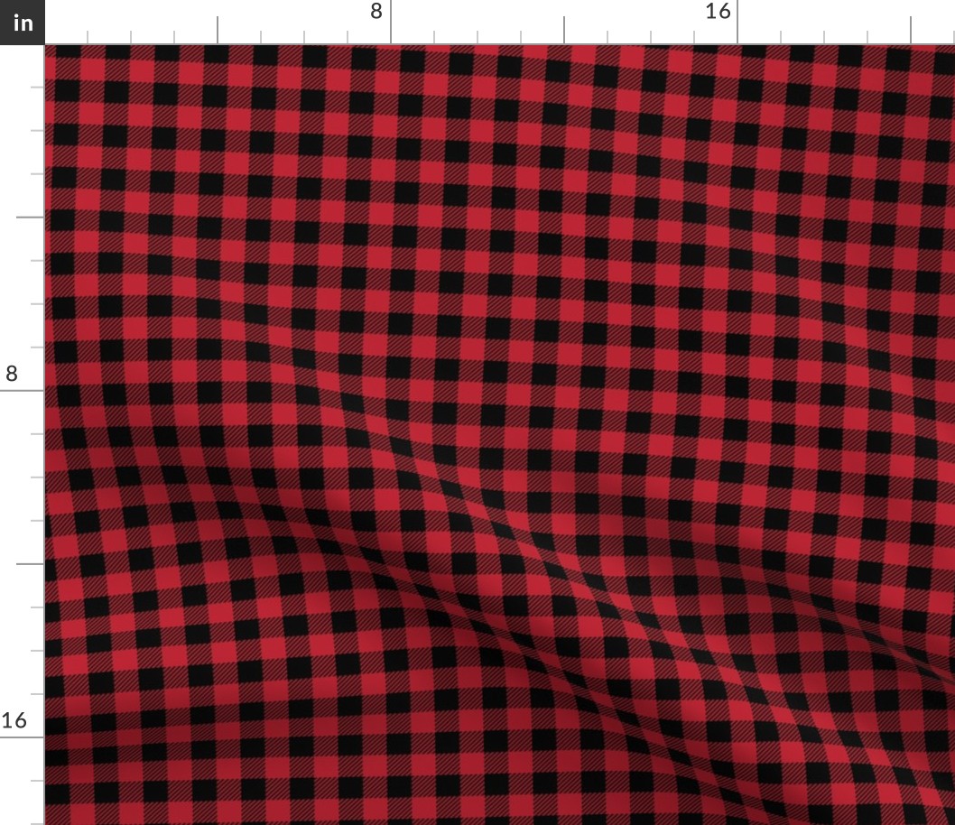 buffalo plaid 1/2" || the happy camper collection