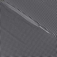 JP23 - Checkerboard in Eighth Inch Squares of Charcoal Black and Light Grey