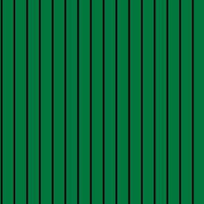 bright green black pinstripes