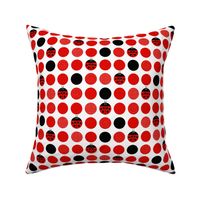 Ladybug Dots Black