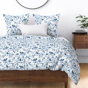 Chinoiserie Birds blue