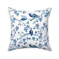 Chinoiserie Birds blue