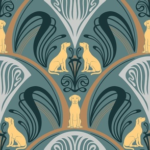 Art Nouveau Retriever