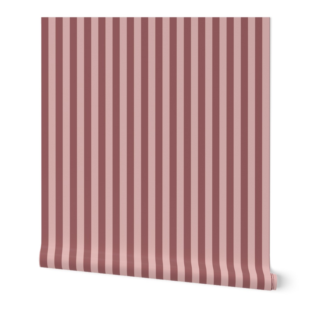 JP24 - Rusty Dusty Mauve Basic Stripe