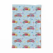 Hippy Surfie Bug Cars light blue