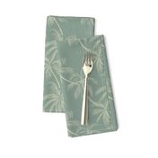 blueprint palms green-gray small