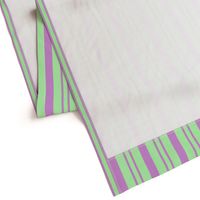 JP25 - Lilac and Limey Mint Rhythmic Stripes