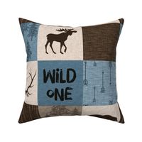 Wild One - blue and brown