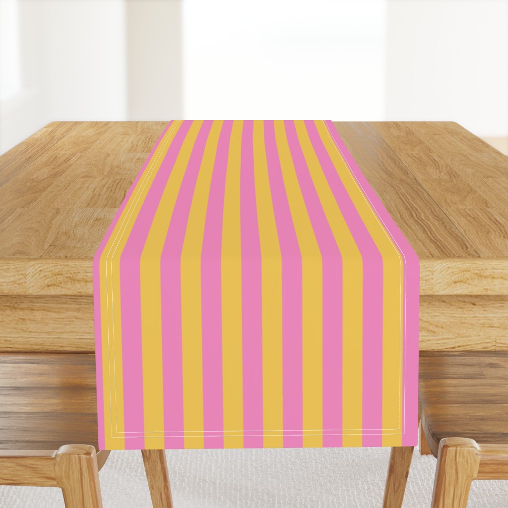 JP26 - Step Back Yellow and Savvy Pink basic stripe