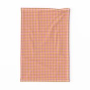 JP26 - Tiny Step Back Yellow and Savvy Pink Buffalo Plaid