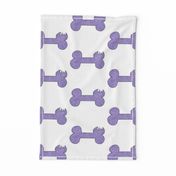 Big Dog Lite Snack Dog bone - purple 