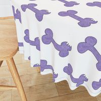 Big Dog Lite Snack Dog bone - purple 