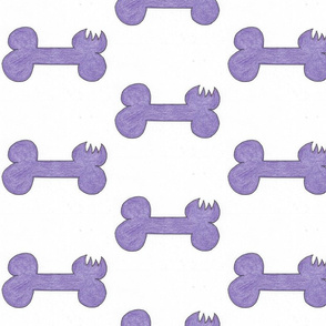 Big Dog Lite Snack Dog bone - purple 