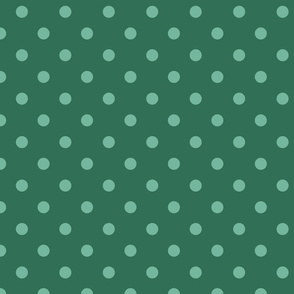 Green Polka Dots
