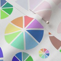 Colour wheel - block colours