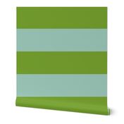 6 inch Stripe-Moss and Spoonflower Green