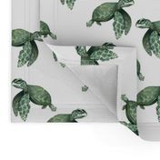 Quiet Sea Turtles - Smaller Scale