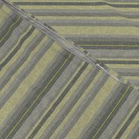 Stripes in Lemongrass and Gray