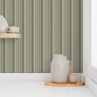 Stripes in Lemongrass and Gray