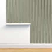 Stripes in Lemongrass and Gray