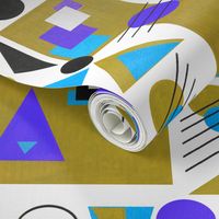 Bauhaus Paper Cut-Outs Sand and Water