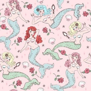 Mermaids and Roses-SMALL