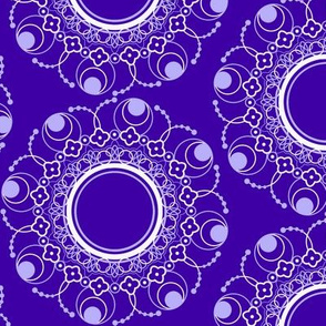 Simple Circles in Purple