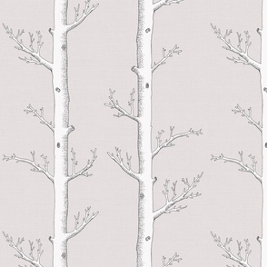 Birch Forest Ivory Neutral // large