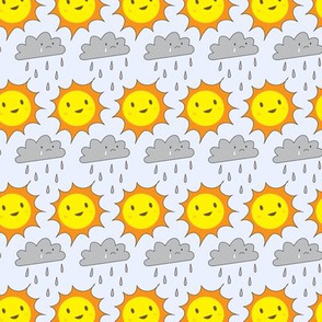 Happy Sun and Sad Rain