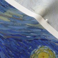Tea Towel | Monet's Poppies + Starry Night Collage 2.0 