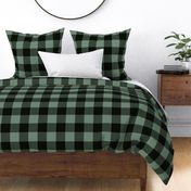 Fall Dark Green Buffalo Plaid