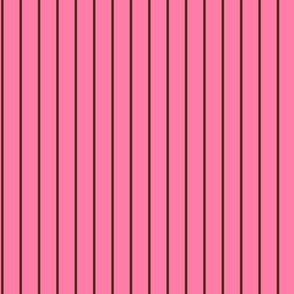 pink brown pinstripes