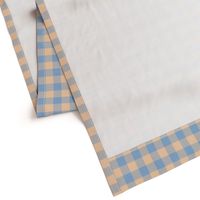 JP29 - Ecru and robin egg blue buffalo plaid