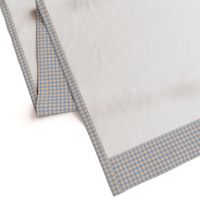 JP29 - Tiny Ecru and robin egg blue buffalo plaid