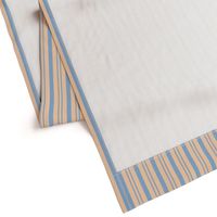 JP29 - Ecru and Robin's Egg Blue Rhythmic Stripe