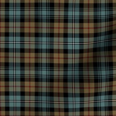 Robertson hunting Black Watch tartan, 4" weathered