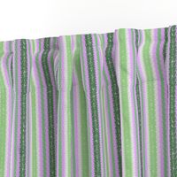 JP30 - Lilac and Green Jagged Stripes