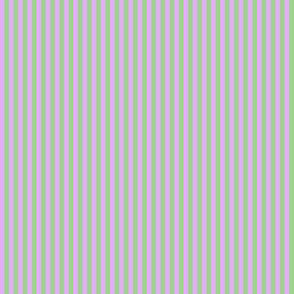 JP30 - Narrow Basic Stripes of Pastel Lilac and Limey Green