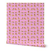 Pug Yoga pink