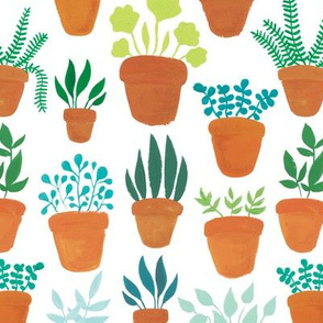 Painted Houseplants