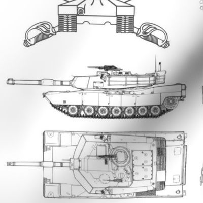 West Point and M1 Abrams tank small