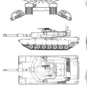 West Point and M1 Abrams tank small