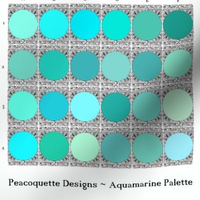 Peacoquette Palette ~ Aquamarine Selection   