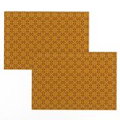 Rich Golden Brown Batik Squares