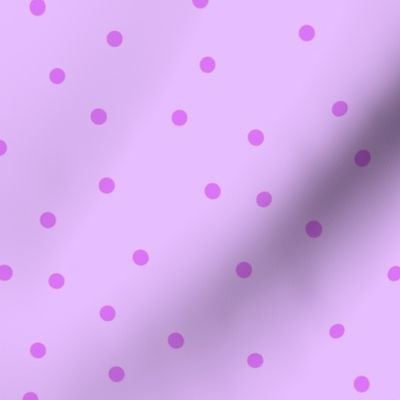 Classic dot on light lilac