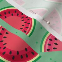 watermelon slices