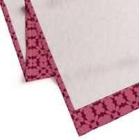 JP7 - Minimalist Floral Dreams in Rustic Pink Pastel and Rose Red  - 4 inch repeat